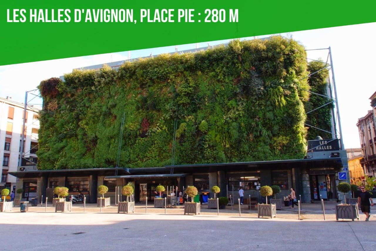 Le Cocon Des Halles 3 - Intra Muros - Ac Clim - Wifi Appartement Avignon Buitenkant foto